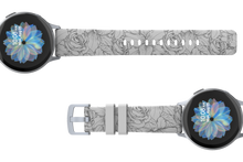 Load image into Gallery viewer, Winter Rose - 20mm Watch Band
